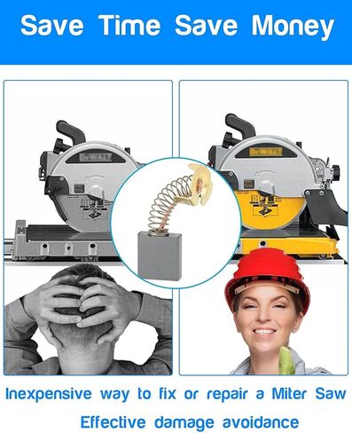 Igidia 2PCS Replacement Carbon Brush Set suitable for Ridgid 0502025007 & Dewalt 614367-00 in Saudi Arabia