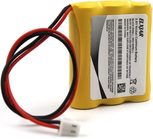 (5-Pack) 3.6V 1000mAh AA B15CS03 Ni-CD Battery Pack Replacement for Saft B15CS03, Emergency and Exit Light White Connector Emergi-Lite C8 in Saudi Arabia