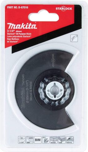 Makita B-67016 3-1/2" Starlock® All Purpose Blade (BiM) in Saudi Arabia