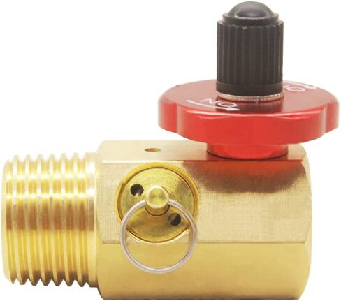 خزان الهواء Qolekog 1/2"NPT تانك 1/4"NPT خرطوم 1/8"مقياس NPT مع إيقاف صمام تخفيف صمام ملء منفذ لضاغط الهواء المحمول خزان الحمل in Kuwait
