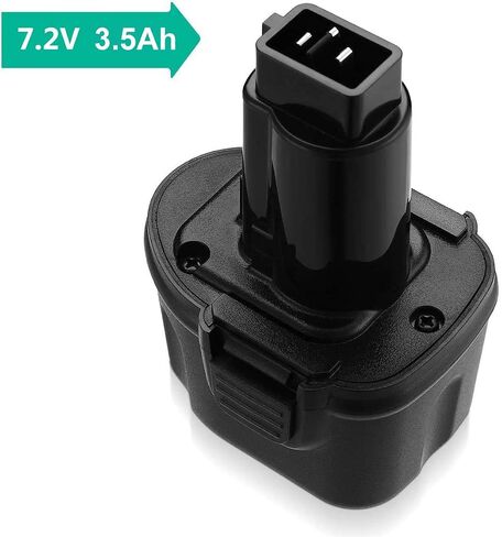 4.8Ah 7.2V DW9057 Battery Replacement Compatible with Dewalt 7.2V Battery | DE9057 DE9085, Fits DW920K DW920K2 DW925K DW925K2 DW968K Cordless Screwdriver, 2-Pack in Kuwait