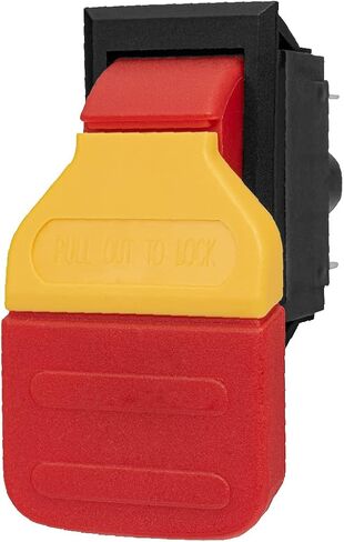 POWERTEC 71672 Safety Paddle Switch - Dual Voltage 125/ 250v Smart Switch, Fits Table Saw, Router Table, Drill Press, Bench Saw, Band Saw, Dust Collectors in Saudi Arabia