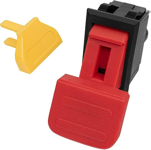 POWERTEC 71672 Safety Paddle Switch - Dual Voltage 125/ 250v Smart Switch, Fits Table Saw, Router Table, Drill Press, Bench Saw, Band Saw, Dust Collectors in Saudi Arabia