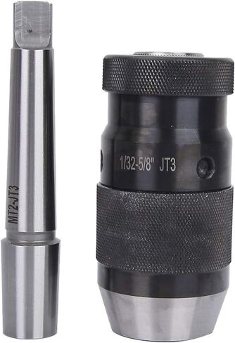 1/32-5/8 "مثقاب ضغط تشاك بدون مفتاح و JT3-MT2 مستقيم شانك مثقاب تشاك أربور CNC JT3 للاستخدام المنزلي المشترك in Saudi Arabia