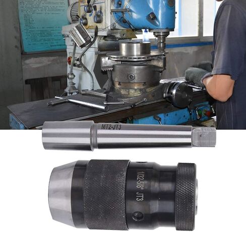 1/32-5/8 "مثقاب ضغط تشاك بدون مفتاح و JT3-MT2 مستقيم شانك مثقاب تشاك أربور CNC JT3 للاستخدام المنزلي المشترك in Saudi Arabia