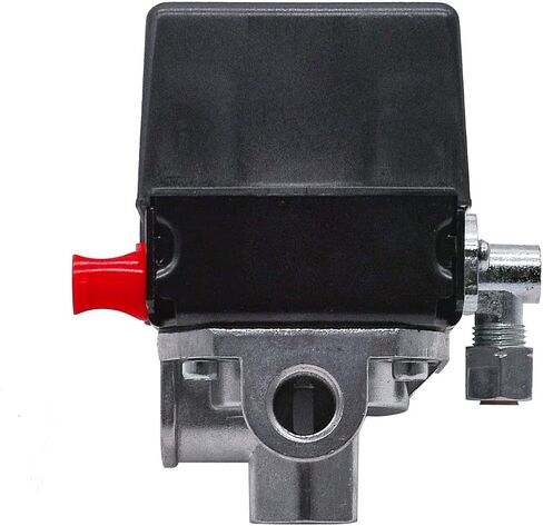 JDLLONG مفتاح ضغط ضاغط الهواء Z-D26612 لكابل بورتر 150/120 PSI D26612 4 Port in Saudi Arabia