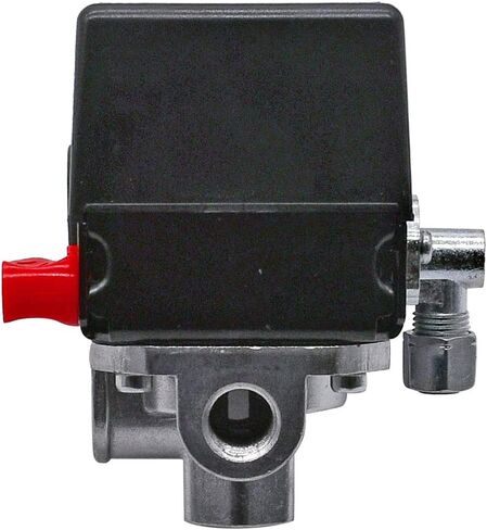 JDLLONG مفتاح ضغط ضاغط الهواء Z-D26612 لكابل بورتر 150/120 PSI D26612 4 Port in Saudi Arabia