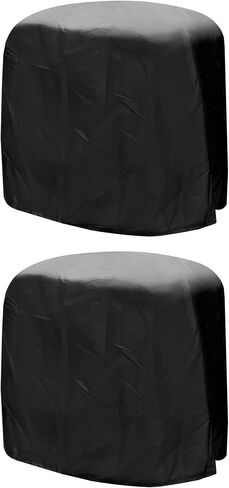 QWORK Dustproof Miter Saw Cover, 210D Oxford Cloth with Bottom Drawcord Fits Most Miter Saws, Planers, Machine Tools, Rustproof and Waterproof, Black in Saudi Arabia