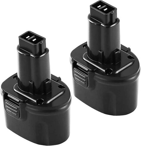 Upgraded to 3600mAh Replacement Battery Compatible with Dewalt 7.2V Battery DW9057 DE9057 DE9085 DW920K DW920K2 DW925K DW925K2 DW968K Cordless Power Tool 2 Pack in Saudi Arabia