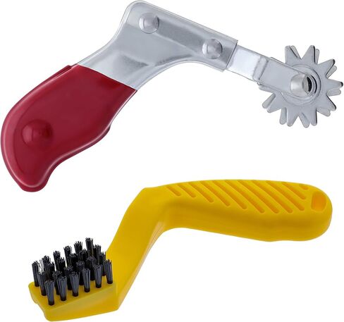 TCP Global Polishing and Buffing Pad Cleaning Spur Tool and Foam Pad Conditioning Brush - Clean Recondition Polisher Buffer Wool Compound & Polish Pads - Revitalize Microfiber Bonnets, Auto Detailing in Saudi Arabia