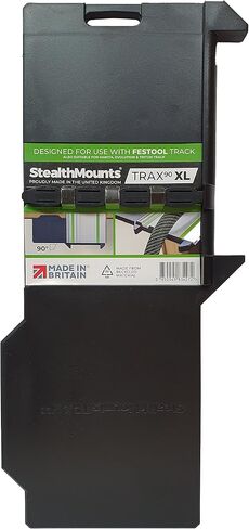 StealthMounts Trax90 XL Track Saw Square for Milwaukee | 90° Right Angle Plunge Saw Guide Rail Angle Stop in Saudi Arabia