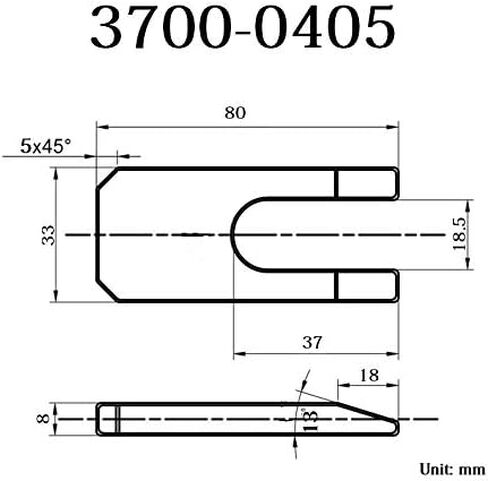 HHIP 3700-0401 JT2 Drill Chuck Removal Wedge Set in Saudi Arabia