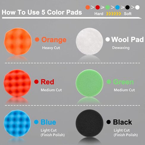 مجموعة وسادات تلميع السيارة من اوكوروين in Kuwait