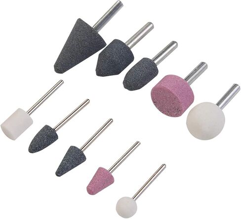 KSEIBI 689050 Grinding Stone Set of 5 Pc Stone Rotary Grinding Bits with 1/4 Inch Shank in Saudi Arabia