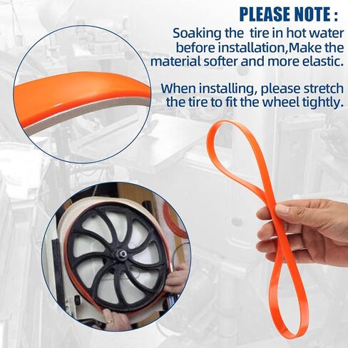 9 بوصة × 1/2 بوصة × 0.96 بوصة إطارات اليوريثان ذات المنديل - للحرف اليدوية 137.21409 دلتا BS100 28-150 ريوبي BS901 غريزلي G1052 بلاك آند ديكر BDBS100 برو تيك 3203 Shopfox W1749 باورماتك - عبوتان in Kuwait