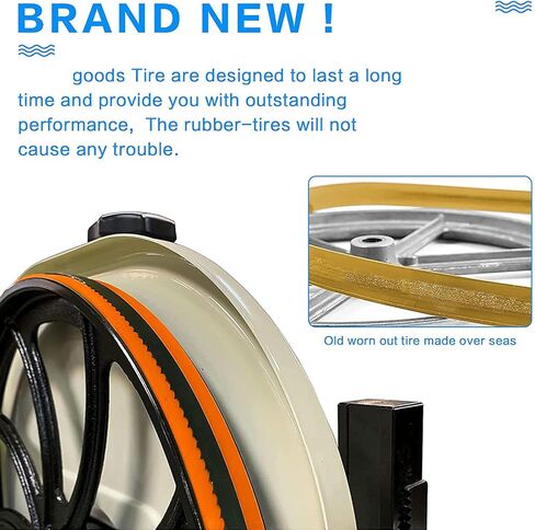 9 بوصة × 1/2 بوصة × 0.96 بوصة إطارات اليوريثان ذات المنديل - للحرف اليدوية 137.21409 دلتا BS100 28-150 ريوبي BS901 غريزلي G1052 بلاك آند ديكر BDBS100 برو تيك 3203 Shopfox W1749 باورماتك - عبوتان in Kuwait