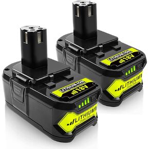 2 حزمة 6.5ah PBP003 P108 استبدال لبطارية ليثيوم Ryobi 18V مع مقياس الوقود على متن الطائرة PBP002 P102 P103 P104 P105 P107 P108 P109 P190 P122 حزم بطارية أداة لاسلكية in Kuwait