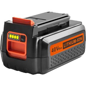 ARyee 3.0Ah 40V MAX بطارية ليثيوم بديلة لبلاك اند ديكر LBX2040 LBXR36 LBXR2036 LST540 LCS1240 LBX1540 LST136W 40V بطارية ليثيوم أداة الطاقة اللاسلكية in Kuwait