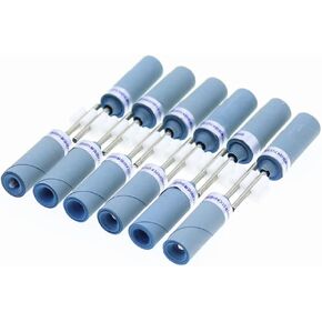 Housoutil 10 Pcs Sanding Drums Sleeves Kit, Grit Sandpaper Grinding Head, Polishing Burr Stick Roller Sanding Tool