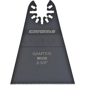 Genesis GAMT515 Universal Quick-Fit 2 5/8 "تتأرجح أداة متعددة سريعة التحرير شفرة واسعة القطع in Kuwait