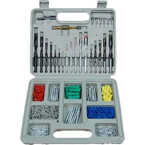 Official Rotorazer Professional 310-piece Contractor's Drill Bit Set for Bits, Screws and Parts for Screwdrivers, Saws, Drills, Wood, Walls, Metal and Plastic AS SEEN ON TV in Saudi Arabia
