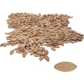 Milescraft 5434#0 Hardwood Biscuits (1000 pack) – For use in Wood Joining, Woodworking, and Crafting. Works with Standard Biscuit Joiners. – Size #0 in Saudi Arabia