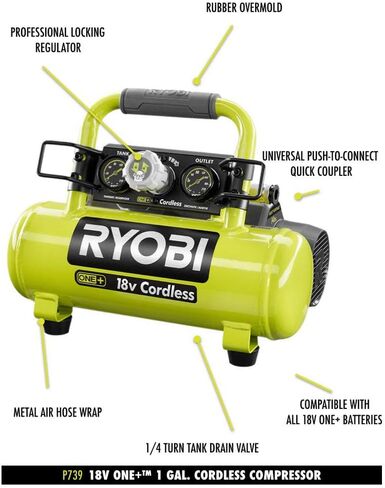 RYOBI 18V ONE+™ 1 Gallon air compressor in Saudi Arabia