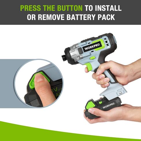 WORKPRO 20V 2.0Ah Lithium-ion Battery Pack in Saudi Arabia