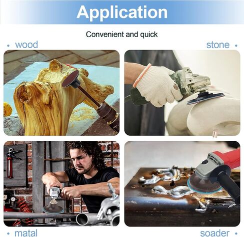 مجموعة أقراص التغيير السريع رولوك 100 قطعة، أقراص سنفرة A/O مقاس 2 بوصة مع حامل 1/4 بوصة، أقراص تكييف السطح لمطحنة القالب، شريط إعداد السطح، طحن طلاء لدغ، إزالة طلاء الصدأ in Kuwait