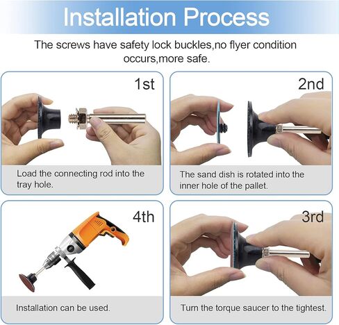 مجموعة أقراص التغيير السريع رولوك 100 قطعة، أقراص سنفرة A/O مقاس 2 بوصة مع حامل 1/4 بوصة، أقراص تكييف السطح لمطحنة القالب، شريط إعداد السطح، طحن طلاء لدغ، إزالة طلاء الصدأ in Kuwait