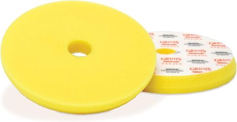 Griot's Garage 3" Perfecting Foam Pads for Car Polishing and Detailing, Buffing Pads for Paint Correction, Polishing, and Waxing, Yellow, Set of 3 in Saudi Arabia