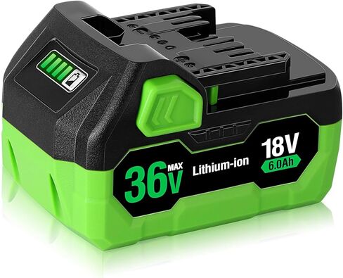 【ترقية】 بطارية بديلة CaliHutt 18V/36V 6.0Ah لبطارية Metabo HPT(Hitachi) متعددة فولت 371751M 372121M BSL36A18 BSL36B18 لأدوات Slide Style MAX اللاسلكية بطارية ليثيوم أيون in Kuwait
