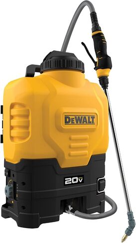 DEWALT DXSP190681 20V Lithium-ion Battery Powered Backpack, 4 Gallons, Yellow in Saudi Arabia