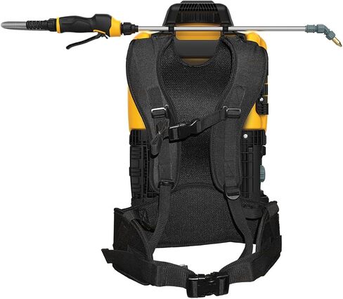 DEWALT DXSP190681 20V Lithium-ion Battery Powered Backpack, 4 Gallons, Yellow in Saudi Arabia