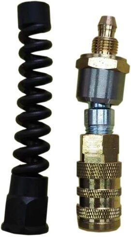 زيلوجا ZL253-5PK 5 عبوات 1/4 بوصة. السلامة الصناعية التوصيل خرطوم الهواء النحاس مقرنة دوارة in Saudi Arabia