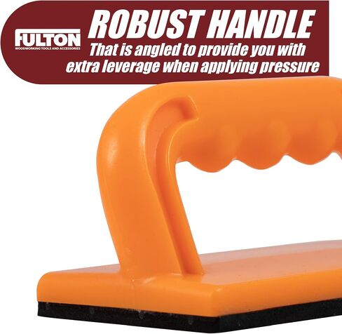 Safety Push Block 2 Pack, Safety Orange Color for High Visibility Ideal for Use On Router Tables, Jointers, Shapers and Band Saws in Saudi Arabia