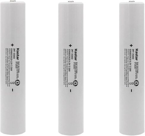 Kastar Battery 1-Pack Ni-MH 6.0V 3.5AH Replacement for Maglite 40070131 40070149 40070249 405462100, Maglite 108-000-817 108-817 108-000-439 108-439, INTEC IMT-3500D, ESR4EE3060 ET2600D, ESR8EE5920 in Kuwait