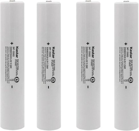 Kastar Battery 1-Pack Ni-MH 6.0V 3.5AH Replacement for Maglite 40070131 40070149 40070249 405462100, Maglite 108-000-817 108-817 108-000-439 108-439, INTEC IMT-3500D, ESR4EE3060 ET2600D, ESR8EE5920 in Kuwait