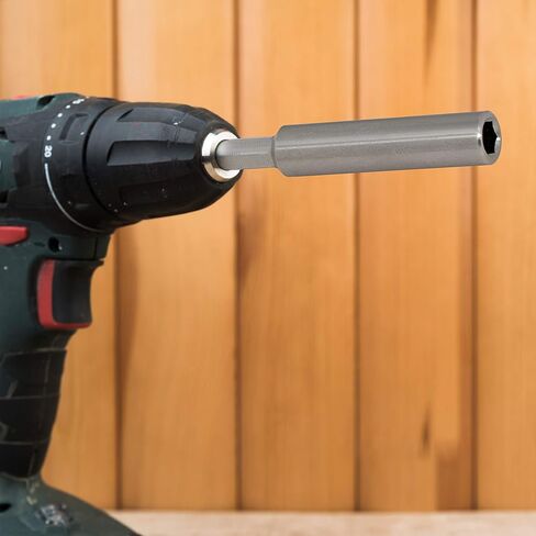 حامل لقمة مغناطيسي من الفولاذ المقاوم للصدأ، طول 7.62 سم، مقبض سداسي 1.4 سم، طرف مغناطيسي ورأس مقوى، حامل براغي سريع التغيير قوي قوي المفعول (عبوة من 3) - من رامبرو in Kuwait