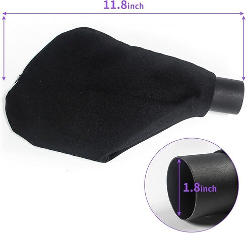 N126162 Miter Saw Dust Bag - استبدال Dewalt DW715 DW713 DW716 DHS716T2 DWS782 DWS780 DWS779 DHS790 DHS790T2 DWS709 Slide Miter Saw (فقط للموديلات المحددة) in Kuwait