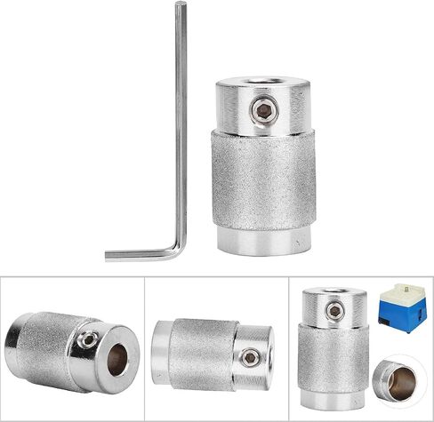 Inland Glass Grinder Bit, Metal Grinding Bit with Ceramic Glass Abrasive Head for Grinding Machine Repair Tools (MCB18) in Saudi Arabia