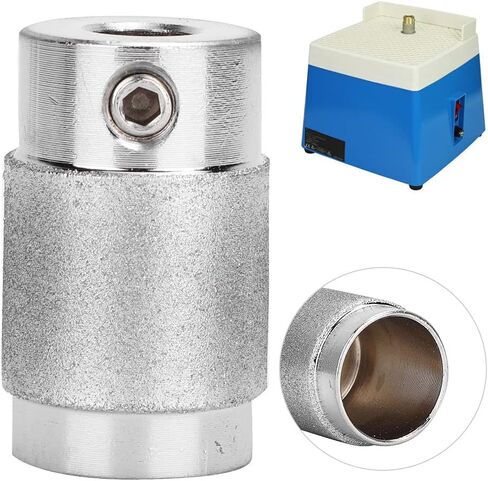 Inland Glass Grinder Bit, Metal Grinding Bit with Ceramic Glass Abrasive Head for Grinding Machine Repair Tools (MCB18) in Saudi Arabia