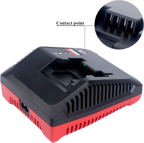 شاحن بطارية Epowon 18 فولت متعدد الكيمياء متوافق مع كابل Porter PCXMVC Lithium Ion & NiCad NiMh Slide PC18B PC18B-2 PC18BL PC18BLX PCC489N بطارية أداة الطاقة اللاسلكية in Kuwait