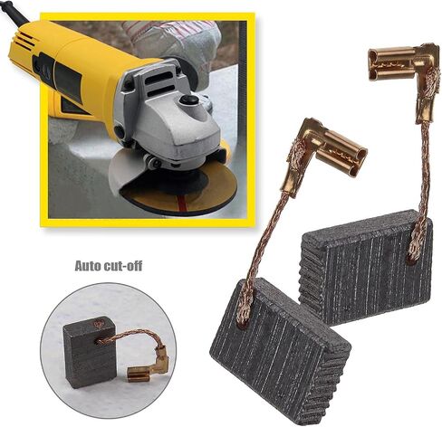 4 Pairs of CB325 Angle Grinder Carbon Brushes 194074-2 With Auto Cut Off 5x11x15-17mm Compatible With Makita 9553NB 9554NB 9555NB 9556NB 9557NB in Saudi Arabia