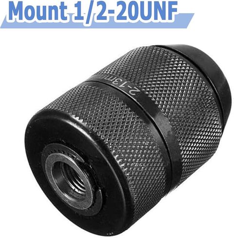 Mesee 2-13MM Keyless Drill Chuck with SDS Plus Adaptor, Professional Heavy Duty 1/2-20UNF Mount Quick Change Self-tighten Drill Chuck Adapter Converter Rotary Hammer Conversion Tool in Saudi Arabia