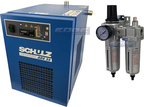 Schulz Refrigerated Air Dryer for Air Compressor, Compressed Air Systems, 35 cfm, Good for 7.5hp & 10hp Compressors (with Pre-Filter) in Saudi Arabia