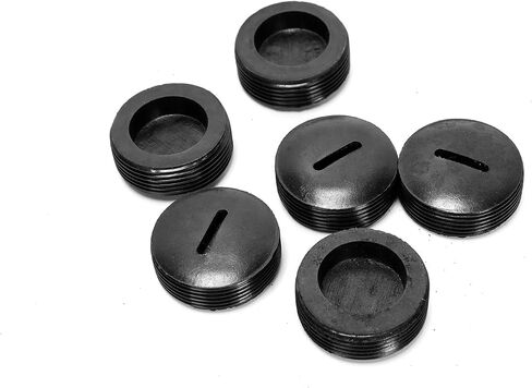 60Pcs Universal Carbon Brush Cover Plastic External Thread Diameter 9.8mm-19.8mm Caps Set for Electric Power Tool Parts in Kuwait