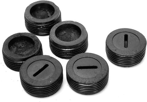 60Pcs Universal Carbon Brush Cover Plastic External Thread Diameter 9.8mm-19.8mm Caps Set for Electric Power Tool Parts in Kuwait
