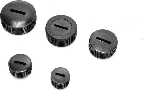 60Pcs Universal Carbon Brush Cover Plastic External Thread Diameter 9.8mm-19.8mm Caps Set for Electric Power Tool Parts in Kuwait