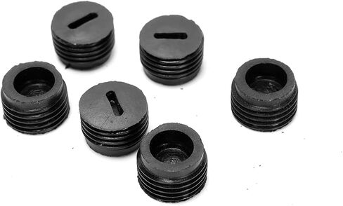 60Pcs Universal Carbon Brush Cover Plastic External Thread Diameter 9.8mm-19.8mm Caps Set for Electric Power Tool Parts in Kuwait